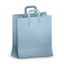 Paperbag Blue icon